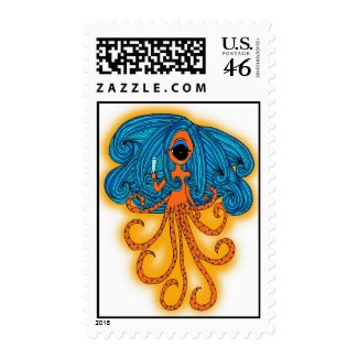 Squiddy Squidoo stamp