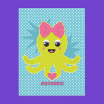 Squidee postcards