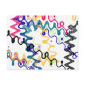 Squiggle Postcard
