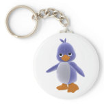 Squiggles Penguin Keychain