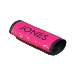Squiggles vibrant pink and red luggage handles handle wrap