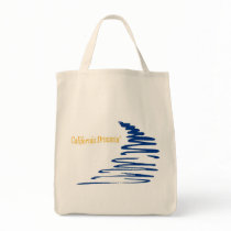 Squiggly Lines_California Dreamin' bag by FUNauticals Squiggly Lines_California Dreamin' bag