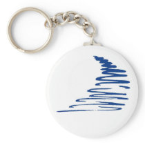 Squiggly Lines_keychain