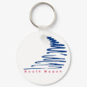 Squiggly Lines_South Beach keychain by FUNauticals Squiggly Lines_South Beach keychain