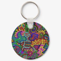 Squiggly Madness keychains by SquiggleMaster Squiggly Madness keychains