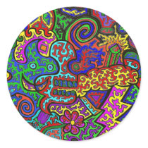 Squiggly Madness stickers