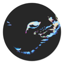 Squiggy Black stickers by acs826 Squiggy Black stickers