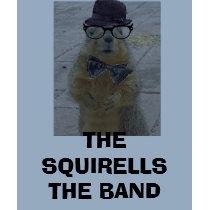 squirell, THE SQUIRELLS THE BAND t-shirts by earlynovember1817 squirell, THE SQUIRELLS THE BAND t-shirts