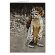 Squirrel 1 Painted cards