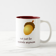 Squirrel Acorn Mug