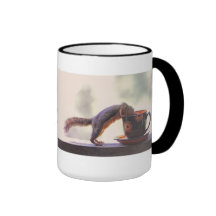 Squirrel and Coffee Cup Coffee Mug