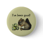 Squirrel and hazelnuts pins