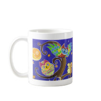 squirrel and owls mugs by lynndarakosdesigns squirrel and owls mugs