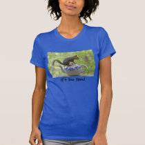 Squirrel and Teapot t-shirts
