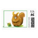 Squirrel and the Nut postage by Fany001 Squirrel and the Nut postage