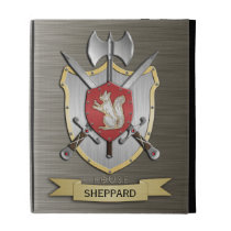 Squirrel Battle Crest Armor iPad Folio Covers