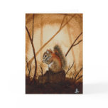 Squirrel Blank Greeting Card