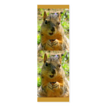 Squirrel Bookmark business cards