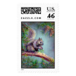 SQUIRREL by SHARON SHARPE Stamps