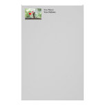 Squirrel Drinking a Cocktail Personalized Stationery