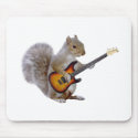 Squirrel Guitar mousepads