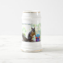 Squirrel Happy Birthday! Mug