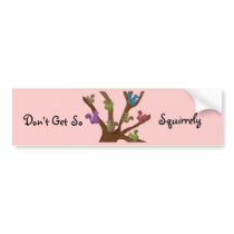 Squirrel Haven bumper stickers