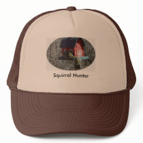 Squirrel Hunter Cap Mesh Hats