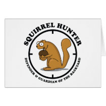 Squirrel Hunter Card