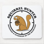 Squirrel Hunter mousepads