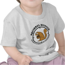 Squirrel Hunter Tee Shirts