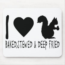 SQUIRREL HUNTING MOUSE PAD