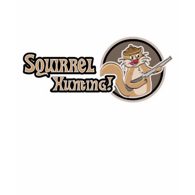 Squirrel Hunting T-Shirt by haywiregraphics