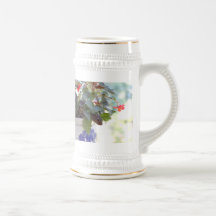 Squirrel in Flower Pot Mugs