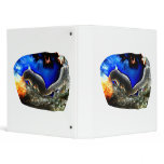 Squirrel In tree Pop Art Style 3 Ring Binders