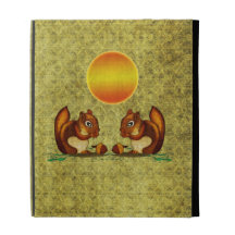 Squirrel iPad Folio Cases