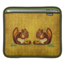 Squirrel iPad Sleeves