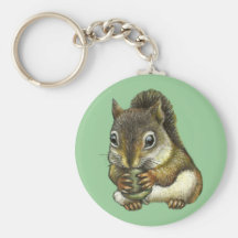 Squirrel Keychains