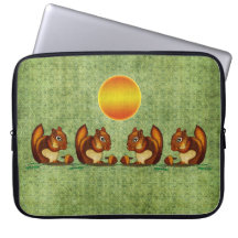 Squirrel Laptop Computer Sleeve