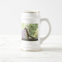 Squirrel Looking Inside Heart Box Coffee Mug