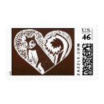 squirrel love postage