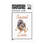 Squirrel Lover Postage Stamp