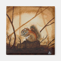 Squirrel Magnet