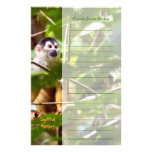 Squirrel Monkey Stationery