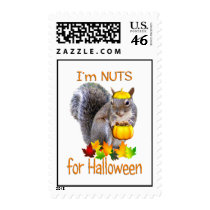 Squirrel Nuts for Halloween stamps