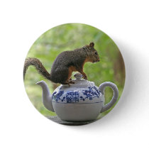 Squirrel on a Teapot Buttons