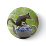 Squirrel on a Teapot Buttons
