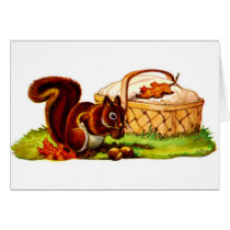 Squirrel Picnic cards