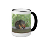 Squirrel Playing Electric Guitar Coffee Mugs