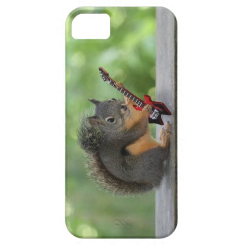 Squirrel Playing Electric Guitar iPhone 5 Cover